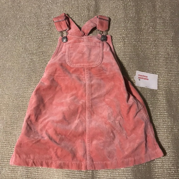 🔥NWT🔥 Baby GAP Pink Overalls - Picture 1 of 5